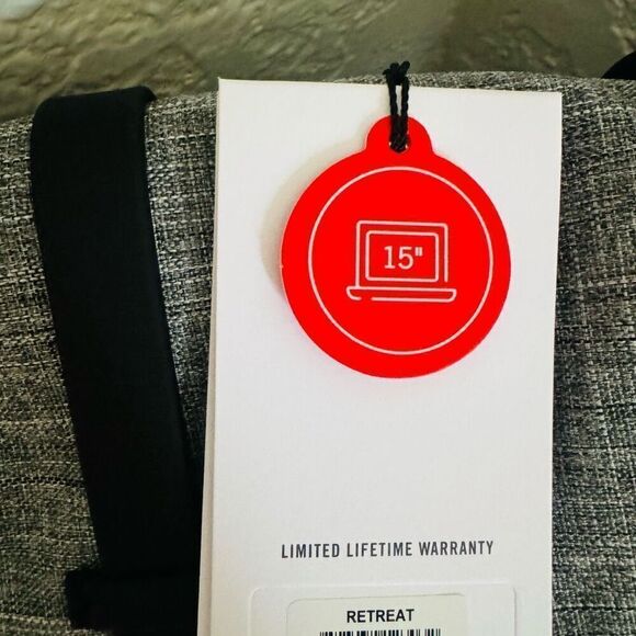 Herschel‎ Supply Co. "Retreat' Little America Backpack, Gray/Black NWT - Picture 14 of 16